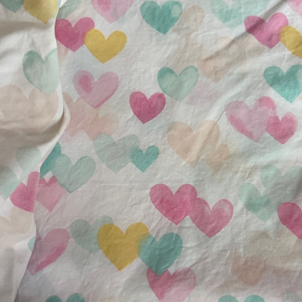 PBK Retro Hearts sheet set